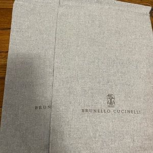 Brucellosis cucinelli shoe dust bags